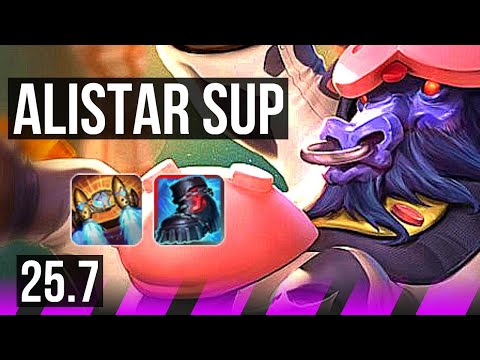 ALISTAR & Kai'Sa vs LUX & Caitlyn (SUP) | KR Master | 25.7