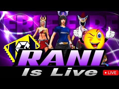 FREE FIRE LIVE🔴 BTH RANI LIVE 😱#freefire #sudipsarkar #freefirelive #shorts #gyangaming