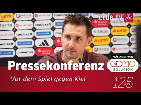 RE-LIVE: Die PK mit Miro Klose vor dem Spiel gegen Kiel