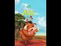 Le Collection De Les Folles Aventure De Timon Pumba Bande Annoce VHS 1996 VF