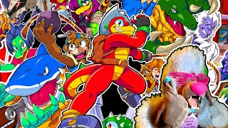 Sonic and Quackshot but with a Crocodile! / Brock Crocodile Demo \ Furry Gaming