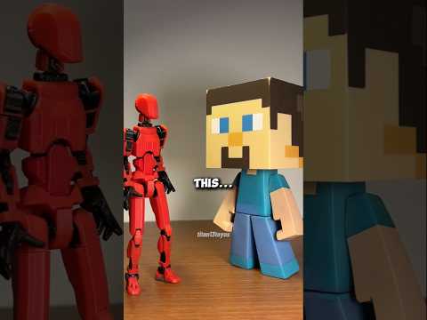 Fully Articulable?!? 🤯 #t13 #lego #dummy #toy #toys #funny #joke #minecraft #titan13