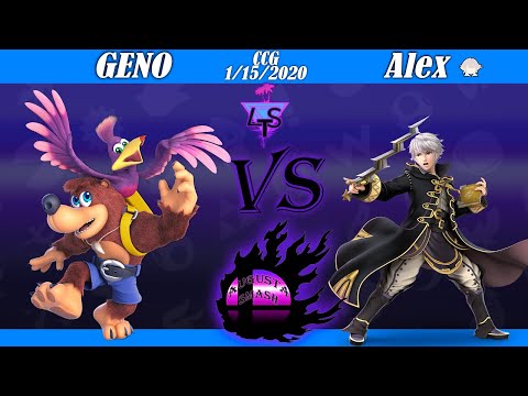 CCG Smash Ultimate 1/15/2020 - GENO (Banjo and Kazooie) vs Alex (Robin, Corrin)