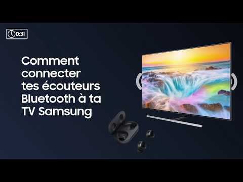 Samsung How To: Comment connecter tes écouteurs Bluetooth à ta TV Samsung