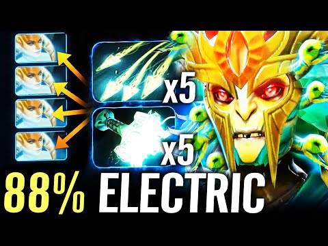 🔥 88% Electric MEDUSA Mjollnir 1/5/1 Comeback vs Naga Siren — Real Power TOP 1 MMR Carry Dota 2 Pro