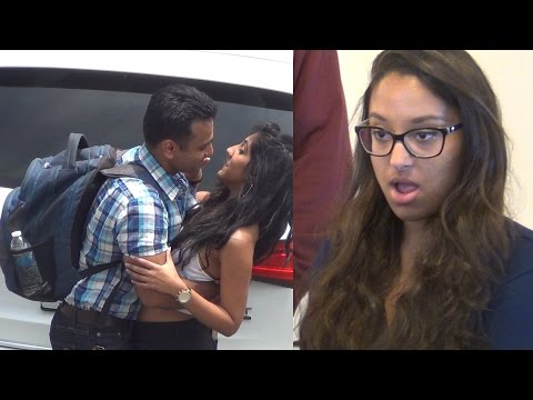 Indian Guy Caught Cheating on his American Girlfriend! Video
