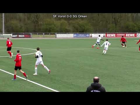 Leistungsklasse. SF Vorst  1-0  SG Orken. 1 Halbzeit. 04.03.22