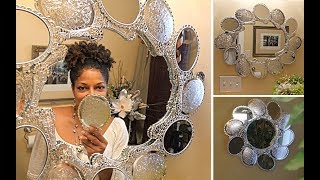 DIY  Dollar Tree Princess Wall Mirrors