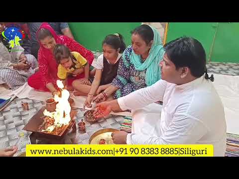 Yagna at Nebula Kids Academy | Sacred Vedic Tradition