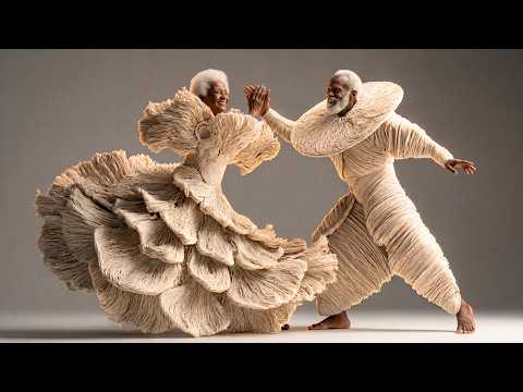 Elderly Fashion Dance