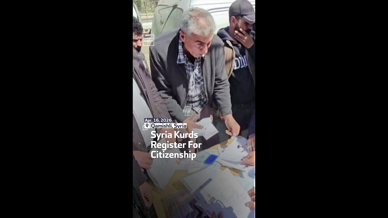 Video | Syria Kurds Register For Citizenship
