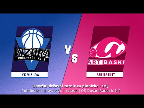 1/2 - Finalni turnir U15 Pionirke: Vizura - Art Basket