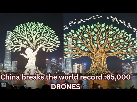 Shanghai Sets Guinness World Record With 65,000-Drone Light Show (2026)