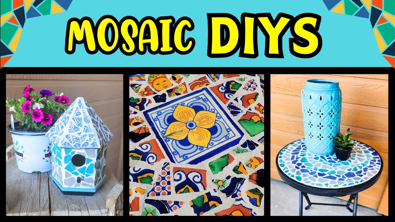 * HIGH-END * MOSAIC GARDEN & PATIO DIYS