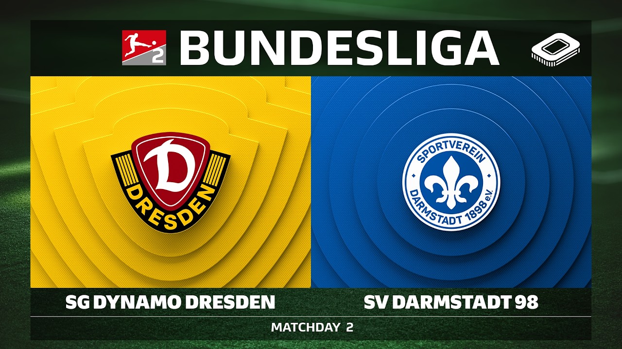 SG Dynamo Dresden vs. SV Darmstadt 98 | Matchday 2 - Bundesliga 2 2026/27