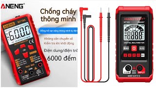 Top 2 Mẫu Đồng Hồ Đo Điện Vạn Năng Auto Tự Động – Không Cần Chỉnh Thang, Siêu Bền
