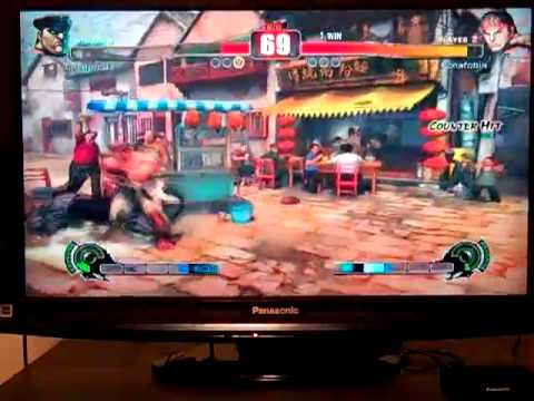 SF4 - umataro42 vs Conafobia 009 (Bison vs Ryu)