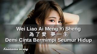 Video thumbnail of "Wei Liao Ai Meng Yi Sheng - Demi Cinta Bermimpi Seumur Hidup - 為了愛夢一生 - 周薇 Zhou Wei"