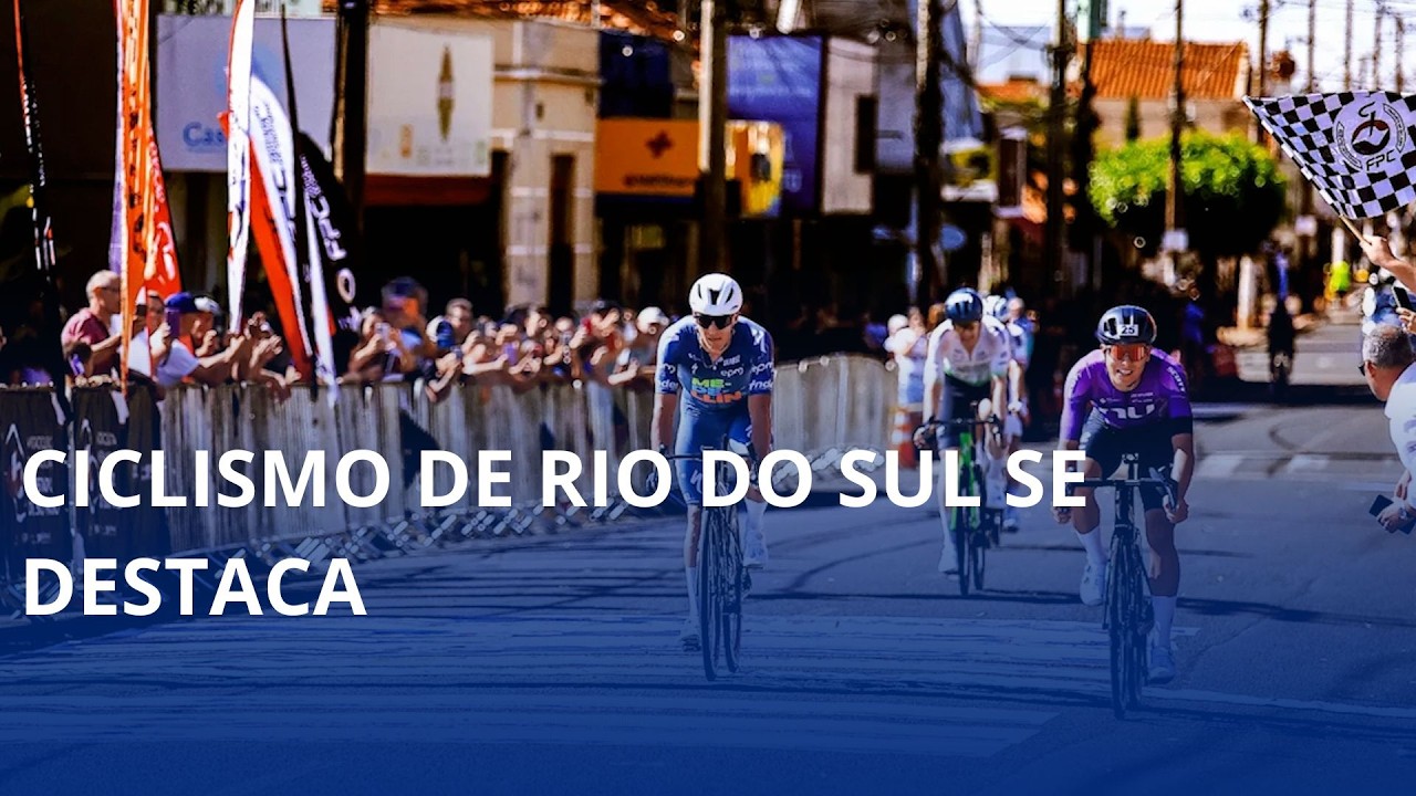 Ciclismo de Rio do Sul se destaca