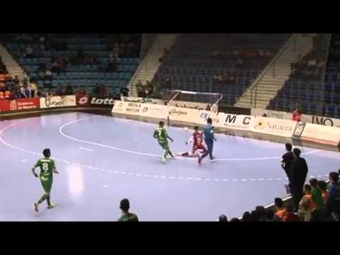 Gol de Juan Carlos (4-3) en Magna Gurpea - Peñíscola Rehab Medic. J30, 1ªDiv