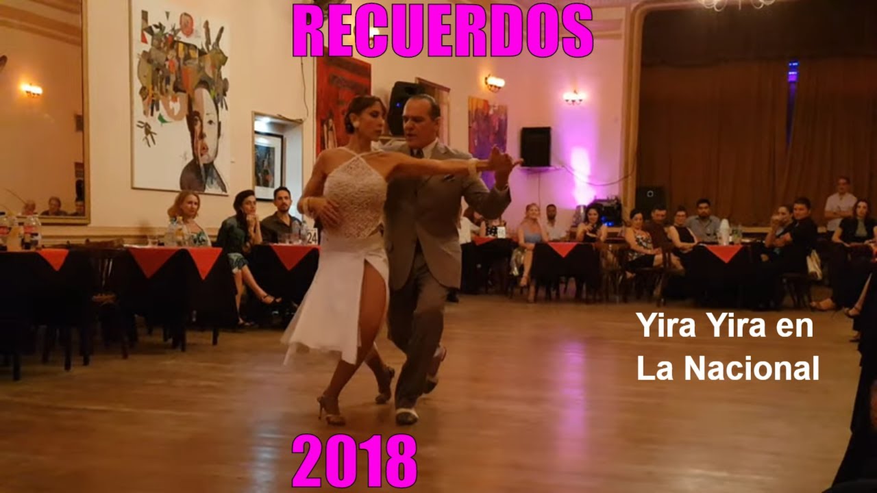 Bellos Recuerdos 2018, Lorena Ermocida, Pancho Martinez Pey, Tango en Yira Yira milonga
