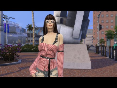 sims 4 realistic style download brunette female Valeria Orozco by Bonita100 Game Video Preview