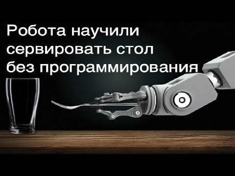 Видео новости науки SCDAILY. Как обучить робота сервировать стол? (10.03.2020)
