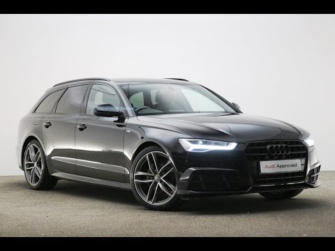 AUDI A6 AVANT TDI ULTRA S LINE BLACK EDITION BLACK 2018