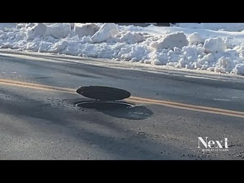 Bouncing manhole cover spotted in Denver