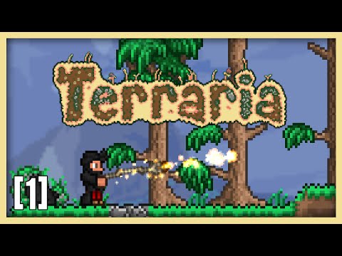 Terraria 1.3 Expert Mage Class Let's Play Part 1 - Topaz Staff | 1.3.2 Mage Playthrough
