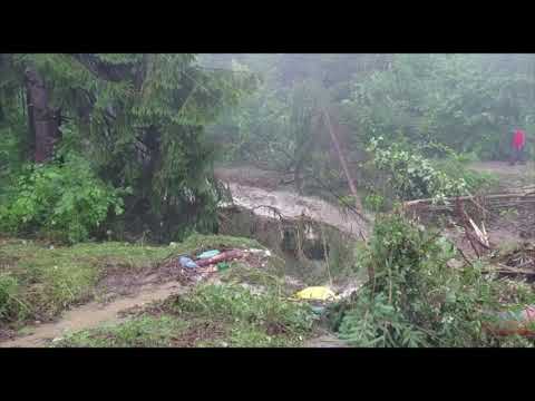 Inundații comuna Ceahlău