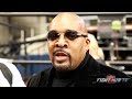 LEONARD ELLERBE GIVES DETAILS ON SPENCE SPARRING MAYWEATHER "HE GAVE HIM SOME OF HIS BEST WORK"