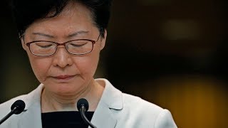 video: Hong Kong leader Carrie Lam recorded saying she 'would resign if she could'