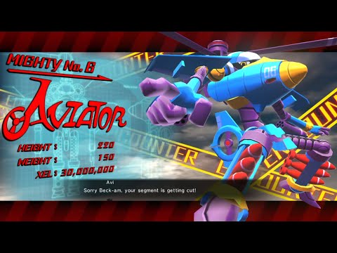 Mighty No. 9 - Aviator Stage (Hyper Mode - S Rank)