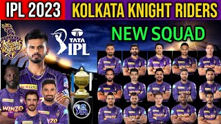 IPL 2023 | Kolkata Knight Riders Full & Final Squad | KKR New Squad 2023 | KKR Team 2023