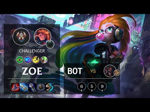 Zoe Bot vs Lucian - BR Challenger Patch 10.16