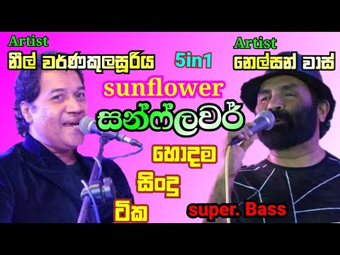 sunflower, සන්ෆ්ලවර්  නීල් වර්නකුලසූරිය, නෙල්සන් වාස් artist . old songs, sl autoplay, youtube,