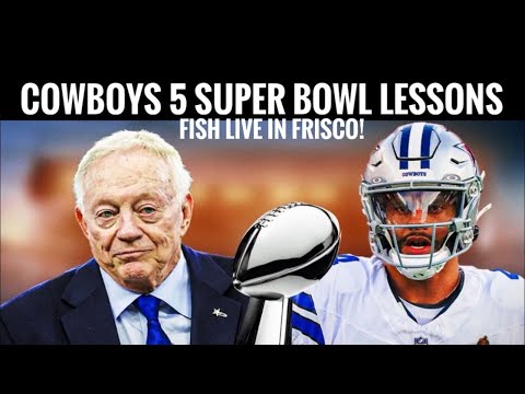 What 5 Lessons Can #Cowboys Learn From Final 4 On #superbowl Path? Fish Live!
