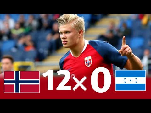 Norway vs Honduras 12-0(Erling Haaland Scores 9 Goals) U- 20 World Cup Highlights & Goals HD