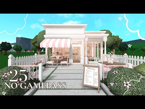 COQUETTE CAFE | 25k NO GAMEPASS BLOXBURG 