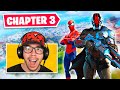 New *CHAPTER 3* BATTLE PASS in Fortnite! (SPIDERMAN)