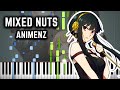 [Animenz] Mixed Nuts - SPY×FAMILY OP - Piano Tutorial || Synthesia