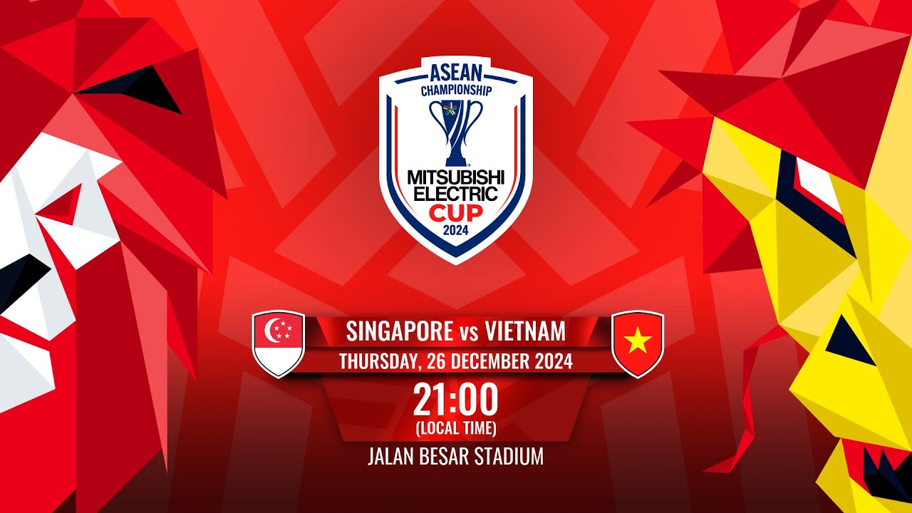 LIVE | Singapore vs Vietnam | #MitsubishiElectricCup 2024 Semi-Final