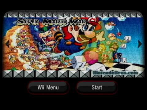 [Wii Hacks] Super Mario War Channel