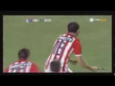Gol de Leo Jara - Estudiantes 1 Rosario Central 0