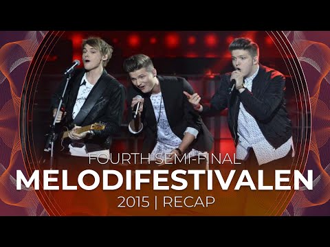 Melodifestivalen 2015 (Sweden) | Fourth Semi-Final | RECAP