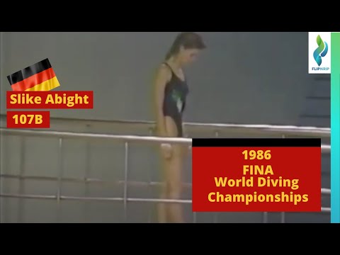 1988 Slike Abight - Team Germany - 107B - Womens  Platform Diving Finals  - Olympic Games