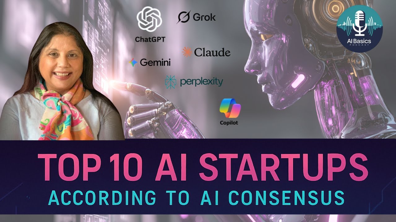 Top 10 AI Startups By AI Consensus Ranking & Valuation | Top 10 AI Lists | December 2025 Edition