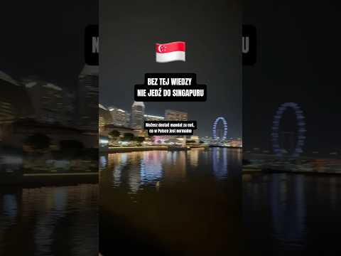 TURYSTA ZAPŁACIŁ 1000$ ZA GUMĘ – W SINGAPURZE TO NIE ŻART