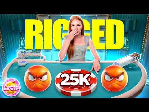 INSANE PRIVATE TABLE BLACKJACK SESSION BUT ITS RIGGED!
